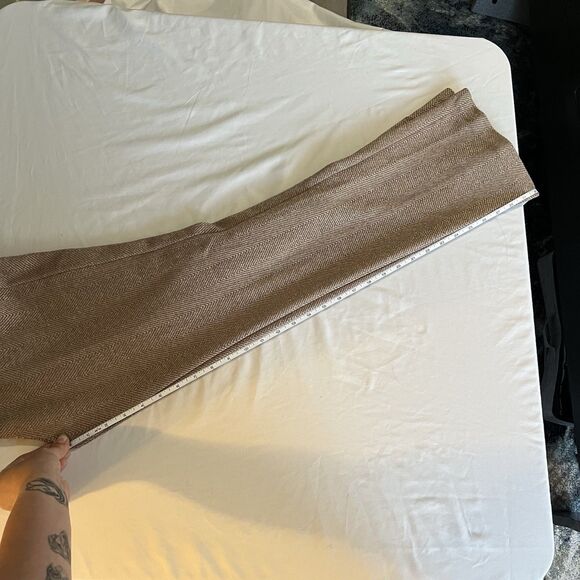 Amanda+chelsea Women's Bootcut Dress‎ Pant, Tan Herringbone, Size 4 - Picture 14 of 15